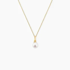 Pendentif Yoela Or Jaune Perle De Culture