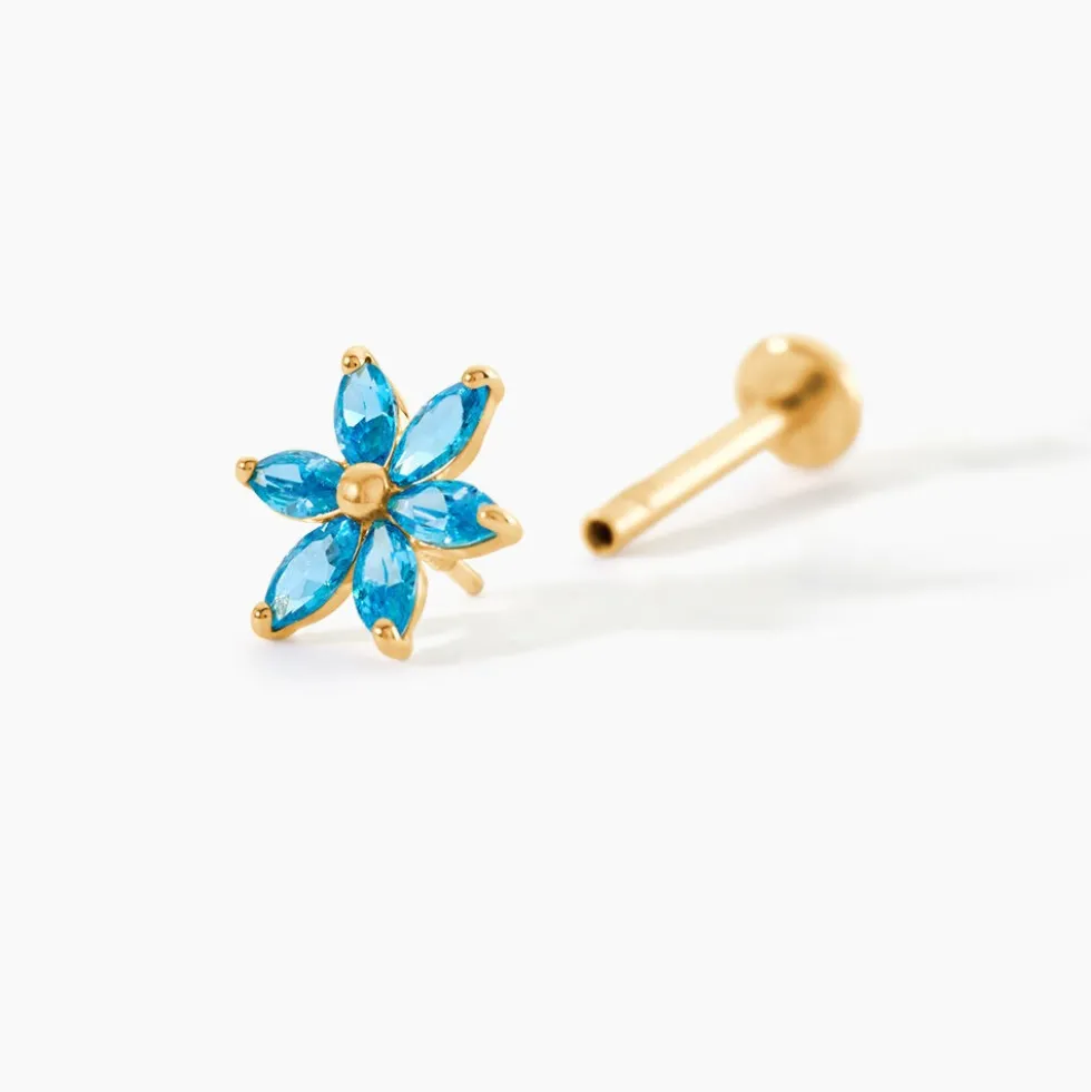 Piercing Cnut Or Jaune Oxyde De Zirconium