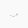 Piercing De Nez Demetrie Or Blanc Diamant