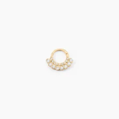 Piercing D'oreille Et/ou De Nez Unitaire Pierce Or Jaune Oxyde