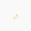 Piercing D'oreilles Or Jaune Joanina Boule