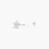Piercing D'oreille Unitaire Argent Percy Oxyde De Zirconium