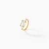 Piercing D'oreille Unitaire Derval Or Jaune Oxyde De Zirconium