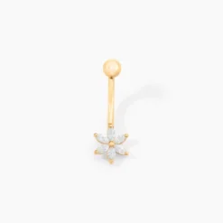 Piercing Elpis Or Jaune Oxyde De Zirconium