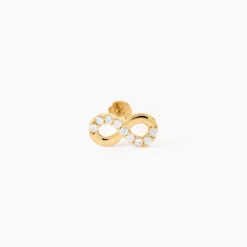 Piercing Erland Or Jaune Oxyde De Zirconium