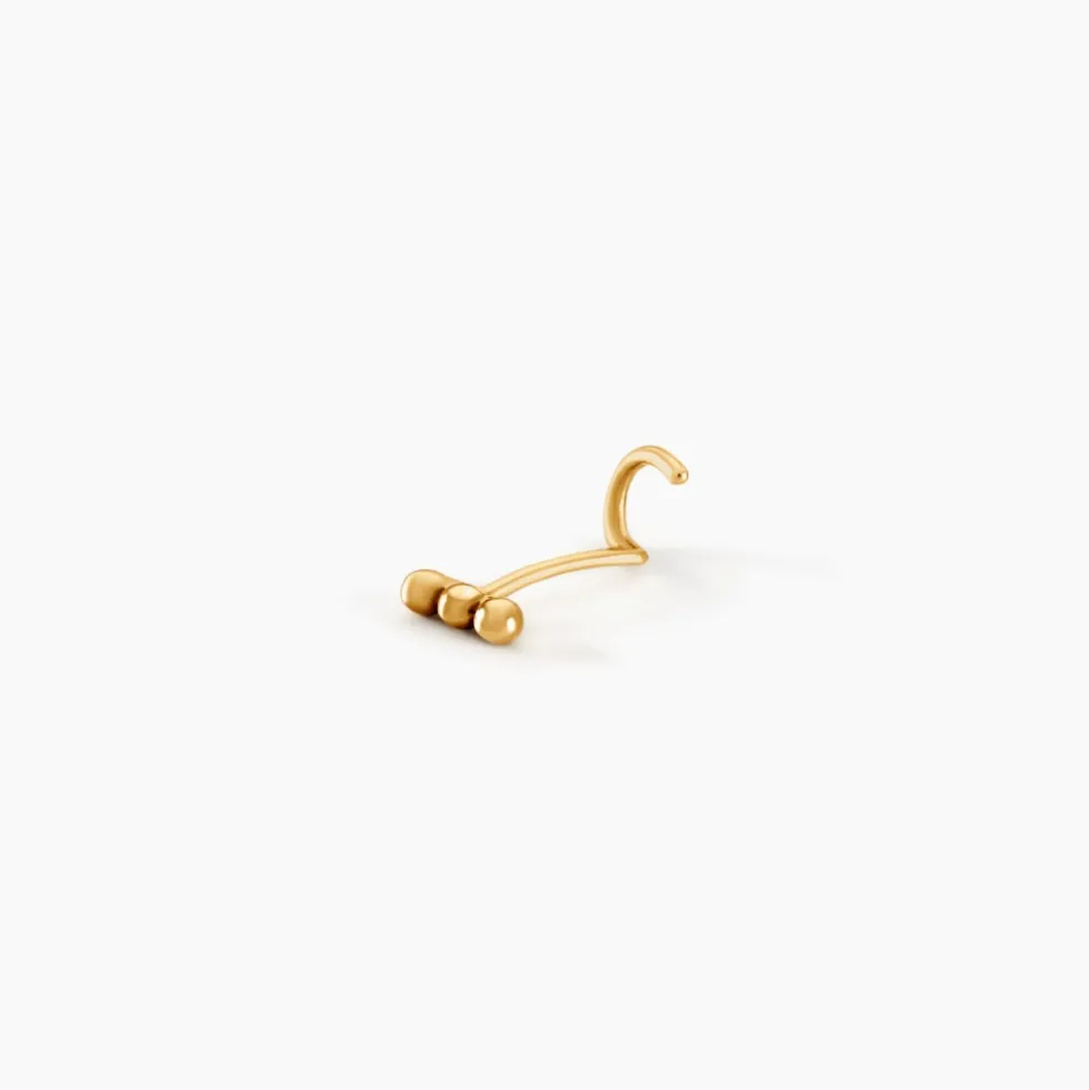 Piercing Malati Or Jaune