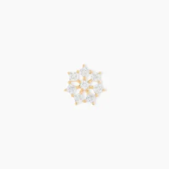 Piercing Marged Or Jaune Oxyde De Zirconium