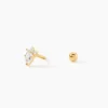 Piercing Soelia Or Jaune Oxyde De Zirconium